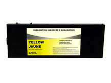 YELLOW 220ml Dye Sublimation Ink Cartridge for EPSON 4000, 7600, 9600