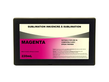 MAGENTA 220ml Dye Sublimation Ink Cartridge for EPSON 7800, 9800