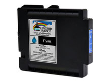 CYAN 60ml Dye Sublimation Ink Cartridge for RICOH GX 5050, GX 7000 (GC21)