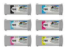 Special Set of 6 Remanufactured Cartridges for HP #789 for DesignJet L25500