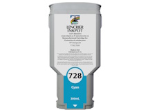 Remanufactured Cartridge for HP #728 CYAN for DesignJet T730, T830 (B3P19A)