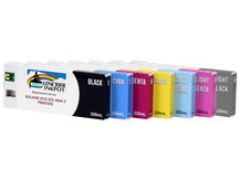 Special Set of 7 Compatible Cartridges of 220ml for ROLAND ECO-SOL MAX 2 Printers