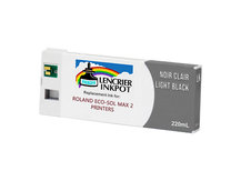 220ml LIGHT BLACK Compatible Cartridge for ROLAND ECO-SOL MAX 2 Printers (ESL4-4LK)
