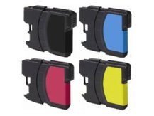 Special Set of 4 Compatible Cartridges to replace BROTHER LC61
