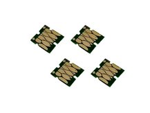 Single-Use Chips (set of 4) for EPSON 802, 802XL (NORTH AMERICAN VERSION)
