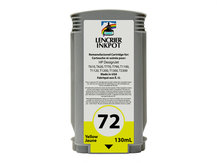 Remanufactured Cartridge for HP #72 YELLOW DesignJet T Series Printers (C9373A)