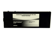 Dye Black Ink Cartridge (220ml) for Screen Printing Films - EPSON 4880 - light black