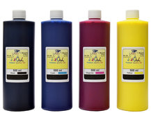 *PIGMENTED* 500ml (Black and Colour) Refill Kit for EPSON C7500
