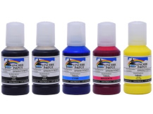 5x140ml Dye Sublimation Ink Bottles for EPSON ET-7700, ET-7750