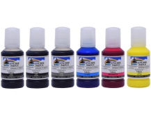 6x140ml Dye Sublimation Ink Bottles for EPSON ET-8500, ET-8550