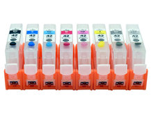 Refillable Cartridges for CANON CLI-65 (PRO-200, PRO-200S)