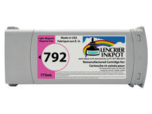 Remanufactured Cartridge for HP #792 LIGHT MAGENTA for DesignJet L26100, L26500, L26800, Latex 210, 260, 280 (CN710A)