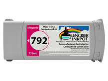Remanufactured Cartridge for HP #792 MAGENTA for DesignJet L26100, L26500, L26800, Latex 210, 260, 280 (CN707A)