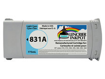 Remanufactured Cartridge for HP #831A LIGHT CYAN for Latex 310, 315, 330, 335, 360, 365, 560 (CZ686A)