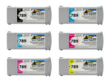 Special Set of 6 Remanufactured Cartridges for HP #789 for DesignJet L25500
