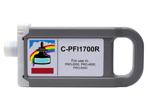 Compatible Cartridge for CANON PFI-1700R RED (700ml)