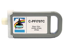 Compatible Cartridge for CANON PFI-707C CYAN (700ml)
