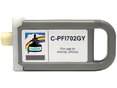 Compatible Cartridge for CANON PFI-702GY GRAY (700ml)