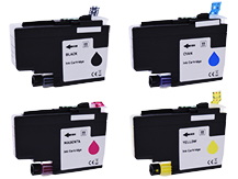 Special Set of 4 Compatible Cartridges to replace BROTHER LC3039