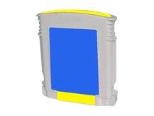 Remanufactured Cartridge to replace HP #10 (C4843A) YELLOW