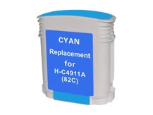 Remanufactured Cartridge to replace HP #82 (C4911A) CYAN