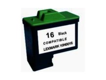 Remanufactured Cartridge to replace LEXMARK #16 (10N0016) BLACK