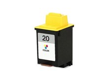 Remanufactured Cartridge to replace LEXMARK #20 (15M0120) COLOUR