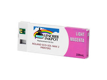 220ml LIGHT MAGENTA Compatible Cartridge for ROLAND ECO-SOL MAX 2 Printers (ESL4-4LM)