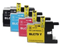 Special Set of 4 Compatible Cartridges to replace BROTHER LC79