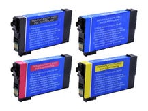 Special Set of 4 Cartridges to replace EPSON #802 black, #802XL color