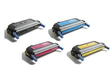 Special Set of 4 Cartridges to replace HP Q5950A-Q5951A-Q5952A-Q5953A (643A)