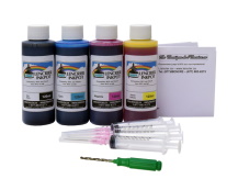 120ml (Black and Colour) Refill Kit for CANON PG-40/CL-41, PG-50/CL-51, PG-210/CL-211, PG-240/CL-241, PG-245/CL-246, PG-260/CL-261, PG-275/CL-276, and others