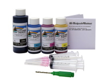 Combo (Black and Colour) Refill Kit for CANON PG-40/CL-41, PG-50/CL-51, PG-210/CL-211, PG-240/CL-241, PG-245/CL-246, PG-260/CL-261, PG-275/CL-276, and others