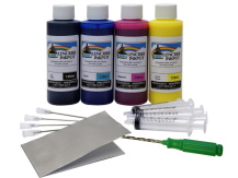 120ml (Black and Colour) Refill Kit for BROTHER LC406