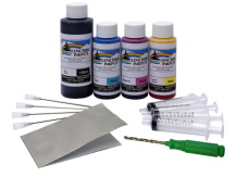 Combo (Black and Colour) Refill Kit for BROTHER LC404