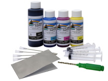 Combo (Black and Colour) Refill Kit for BROTHER LC406