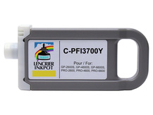 Compatible Cartridge for CANON PFI-3700Y YELLOW (700ml)
