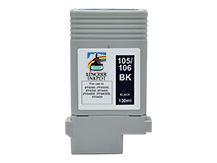Compatible Cartridge for CANON PFI-105BK, PFI-106BK BLACK (130ml)