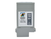 Compatible Cartridge for CANON PFI-105GY, PFI-106GY GRAY (130ml)