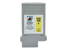 Compatible Cartridge for CANON PFI-105Y, PFI-106Y YELLOW (130ml)