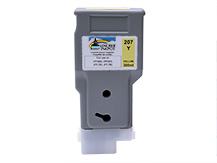 Compatible Cartridge for CANON PFI-207Y YELLOW (300ml)