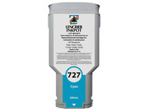 Remanufactured Cartridge for HP #727 CYAN for DesignJet T920, T930, T1500, T1530, T2500, T2530 (B3P19A)