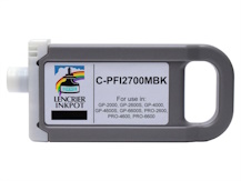 Compatible Cartridge for CANON PFI-2700MBK MATTE BLACK (700ml)