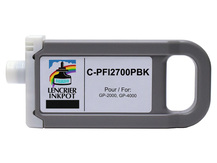 Compatible Cartridge for CANON PFI-2700PBK PHOTO BLACK (700ml)