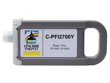 Compatible Cartridge for CANON PFI-2700Y YELLOW (700ml)