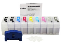 Refillable Cartridges for EPSON (T7601-T7609) SureColor P600 with Chip Resetter