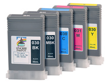 Special Set of 5 Compatible Cartridges for CANON PFI-030/PFI-031 (55ml)