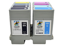 Special Set of 8 Compatible Cartridges for CANON PFI-101 (130ml)