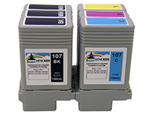 Special Set of 6 Compatible Cartridges for CANON PFI-107 (130ml)