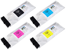 Special Set of 4 Compatible Ink Pouches of 500ml for ROLAND TrueVIS Printers